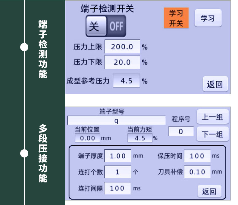 TR-SF8T半自动8T伺服端子机