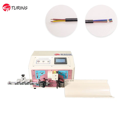 TR-810NP precision internal and external peeling machine leather wheel model wire stripping machine