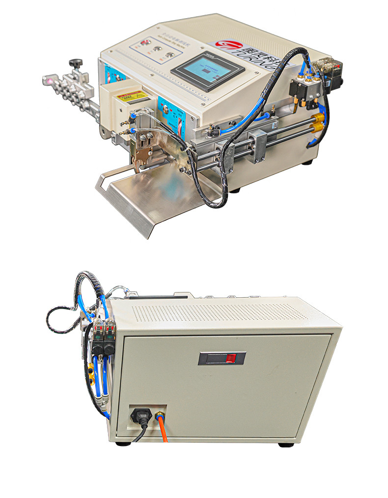 TR-810NJ fully automatic precision internal and external peeling machine with robot arm(one-touch wheel lifting)