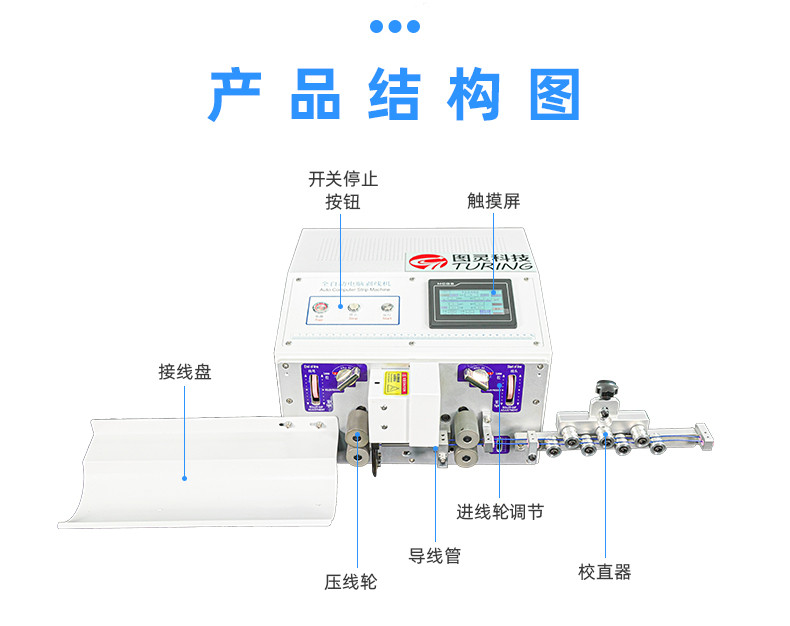 TR-820N自动双线剥线机