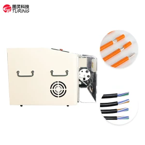 TR-870F Pure Electric Precision 70 Square Cable Stripping Machine