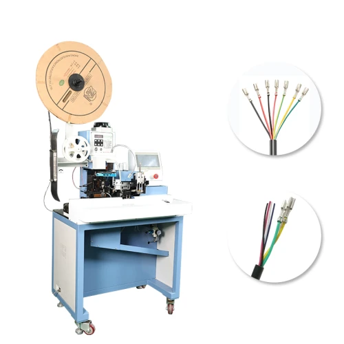 TR-BD030L multi-core wire stripping and terminal crimping machine