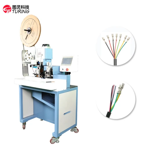 TR-BD030L multi-core wire stripping and terminal crimping machine