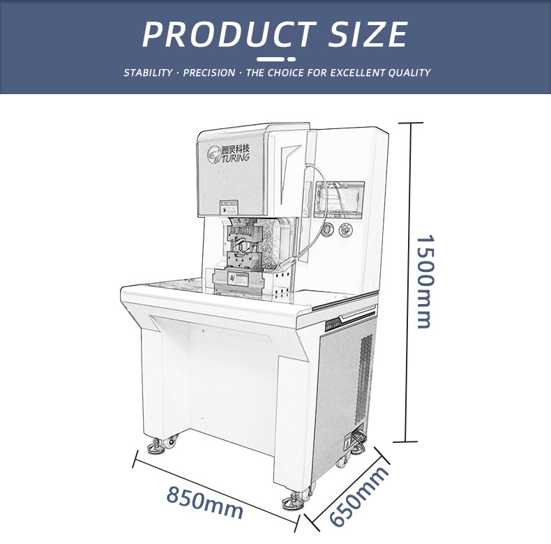 TR-BD14 Semi-Automatic Button Type Wire Stripping And Terminal Crimping Machine