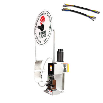 TR-SF3T semi-automatic 3T servo terminal crimping machine