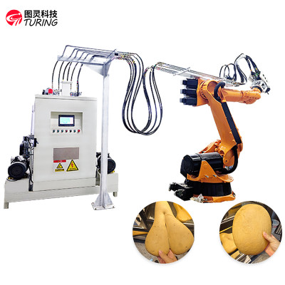 TR-12 Full polyurethane Rail Foam Production Line/PU pillow foaming machine