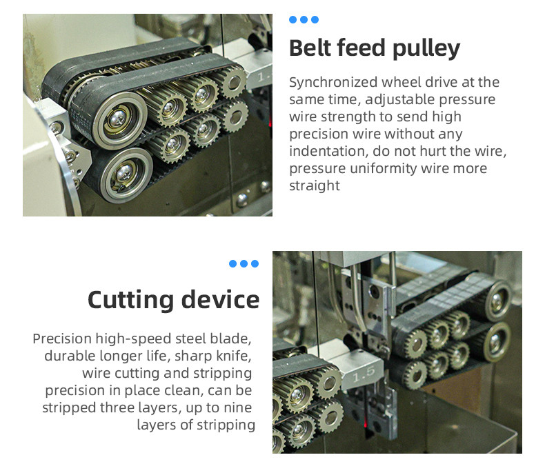 TR-0214 Double-head coaxial line tin dipping machine