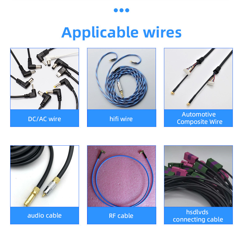 TR-A0706 Single-head coaxial wire tin terminal Crimping machine