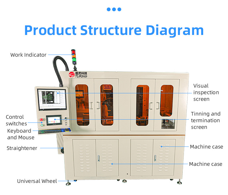 TR-A0706 single-head coaxial wire tin terminal machine