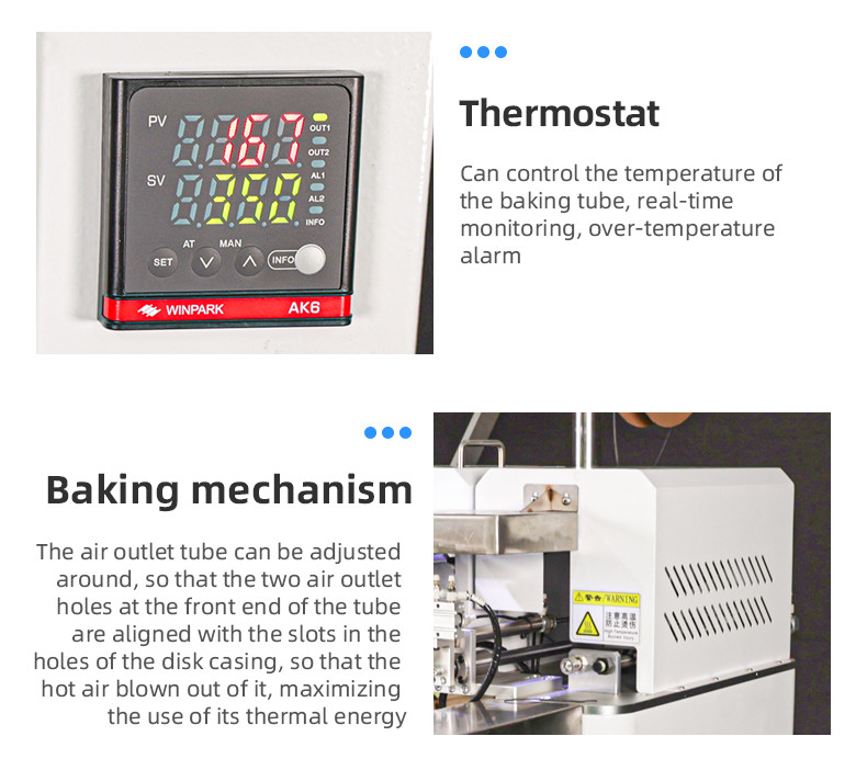 TR-H12 one-output 5-cable sleeve heat-shrinkable tube baking machine