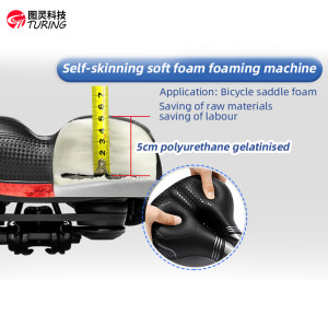 TR-ZXC03 soft foam polyurethane high pressure foaming machine/bicycle saddle production line