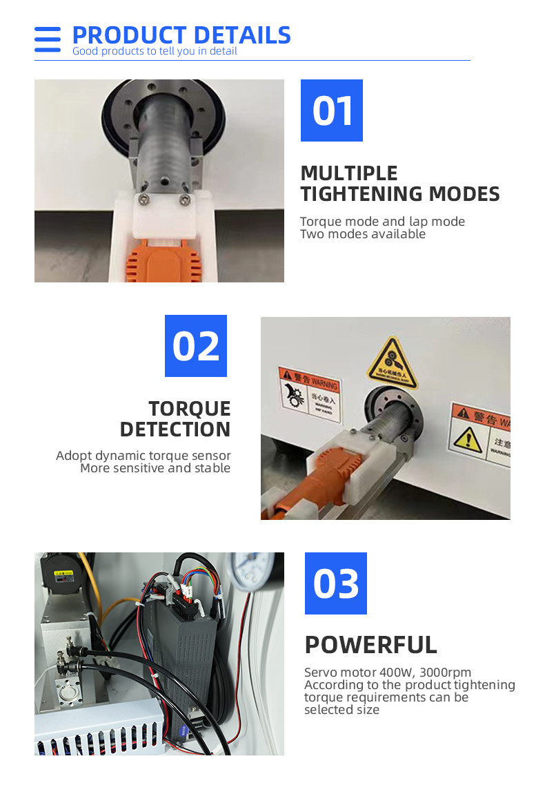 TR-SL03 Turing Upgraded Single-Head Photovoltaic Connector Nut Screwing Machine