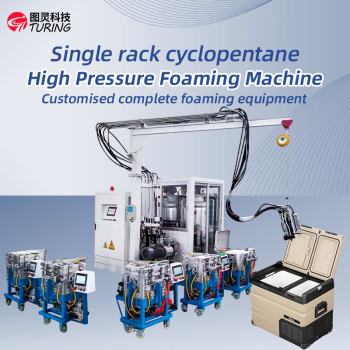 TR-BW17 single-frame cyclopentane high-pressure vehicle-mounted insulating box foaming machine