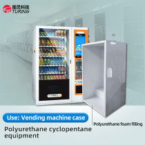 TR-ZS19single rack cycloalkane belt track high pressure self-service vending cabinet foaming machine