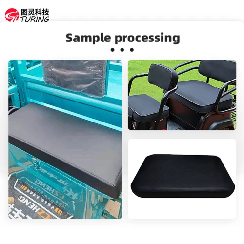 TR-SLC14  self-skinning polyurethane cool high pressure tricycle seat cushion foaming machine