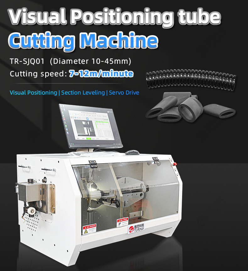 TR-SJQ01 semi-auto visual positioning pipe cutting machine