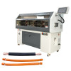 TR-8400X fully automatic 400 square mm rotary knife wire stripping machine