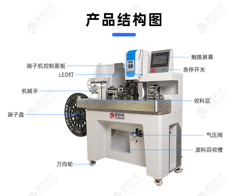 TR-JCB01半自动剥打穿胶壳端子机