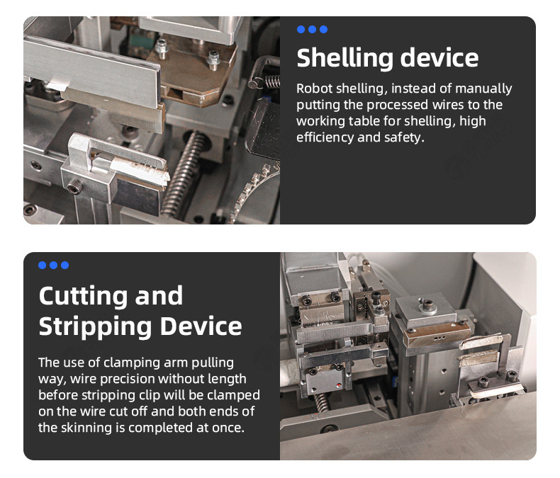 TR-JCB01 semi-automatic stripping and punching plastic shell terminal machine