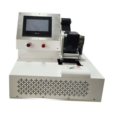 TR-J5 semi-automatic 85mm wide point tape wrapping machine