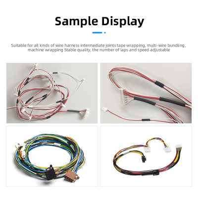 TR-303A Wire Cable Semi-auto Point Wrapping Tape Winding Machine