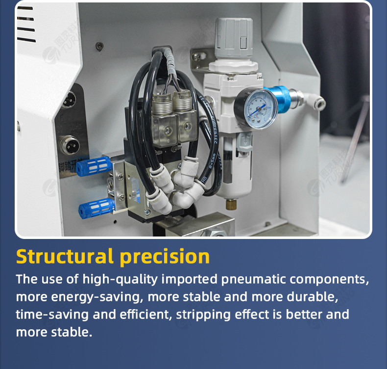 TR-300 semi-automatic cable rotary knife stripping machine