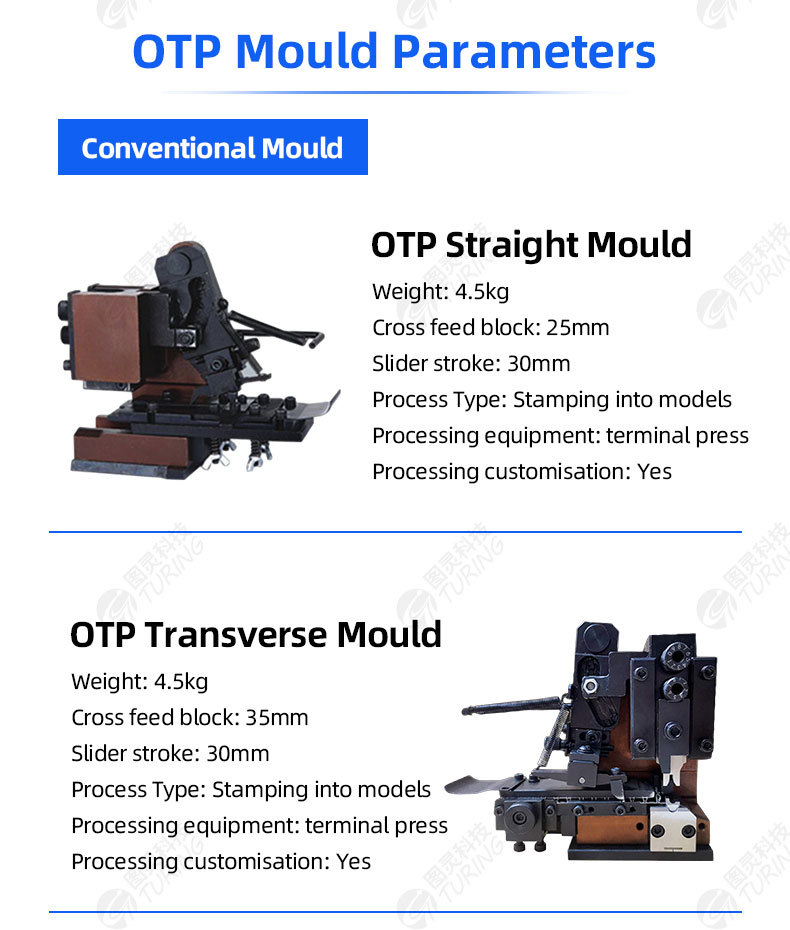 TR-M24 Semi-auto and fully automatic Terminal Crimping Machine OTP Mold