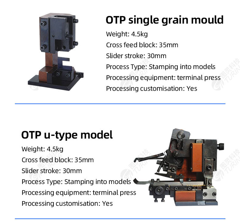 TR-M24 Semi-auto and fully automatic Terminal Crimping Machine OTP Mold