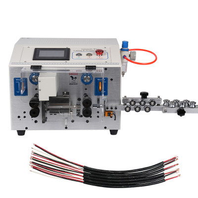 TR608-YHT3 Round sheath inside and outside stripping double-layer wire stripping machine
