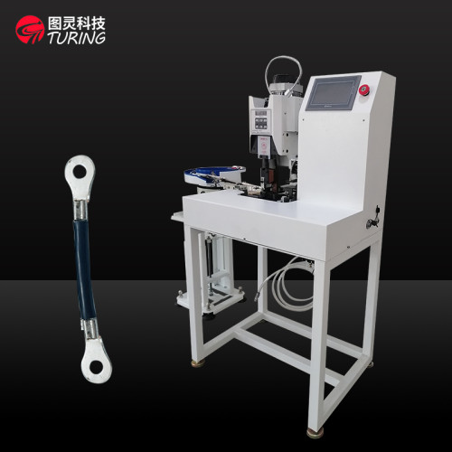 TR-LY01 semi-automatic bulk cold-pressed terminal stripping and crimping machine