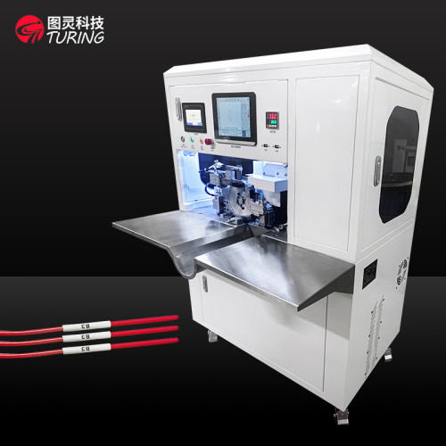 TR-500ST激光打印号码管热缩烤管自动一体机