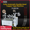 TR-ARM-08A Fully Automatic Double Head Copper Tape Machine (Wire crimped to thermal cut-off resistor and terminated and sleeved at both ends)