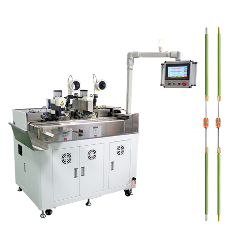 TR-NTC Automatic Copper Strip Riveting and Tinning Machine (ends tinned, not sleeved)