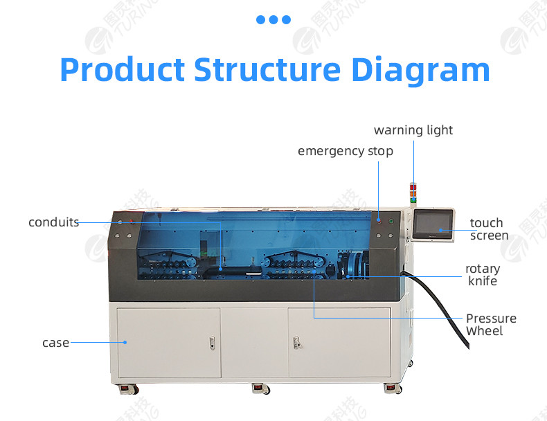 TR-500F 240mm² New Energy Cable Rotary Knife Stripping Machine (240 square mm cable)