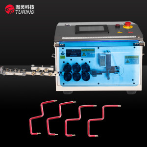 TR-880Z Fully automatic double head wire stripping and bending machine(up to 35mm²)