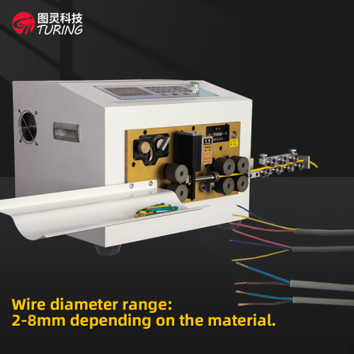 TR-880L Fully Automatic Sheathed Core Wire Computerised Stripping Machine(0.75-25mm2)