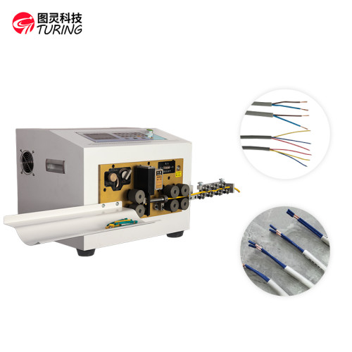 TR-880L Fully Automatic Sheathed Core Wire Computerised Stripping Machine(0.75-25mm2)