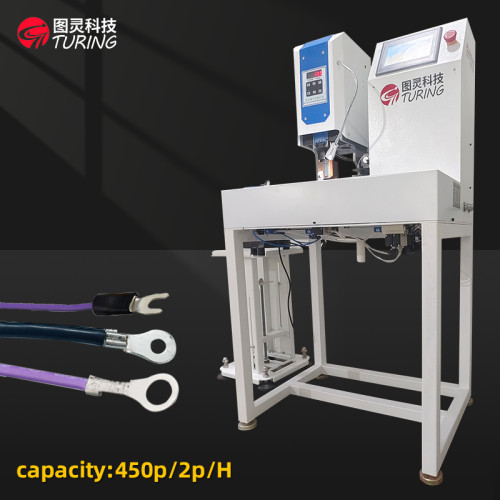 TR-LY02 semi-automatic bulk cold-pressed terminal stripping and crimping machine