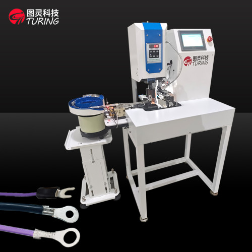 TR-LY02 semi-automatic bulk cold-pressed terminal stripping and crimping machine