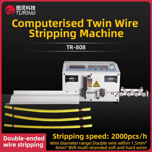 TR-808 double wire stripping machine