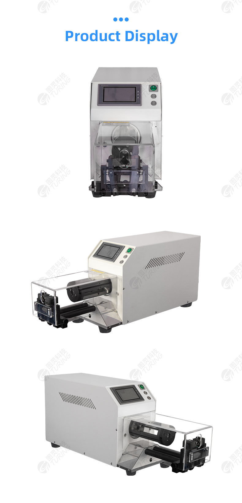 TR-8018 Semi-auto Coaxial Cable Stripping Machine