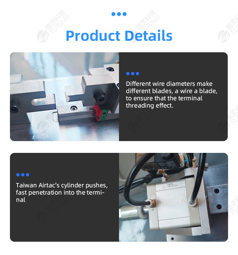 TR-CX01 semi-automatic terminal threading machine