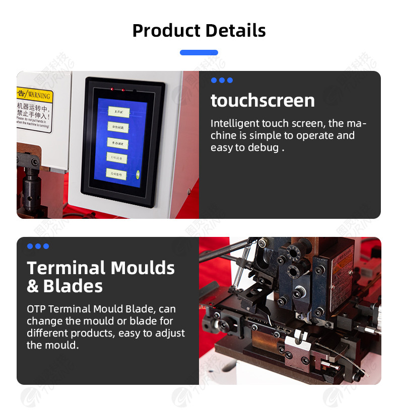 TR-BD01 Semi-Automatic 2.0T Stripping and Terminal Crimping Machine