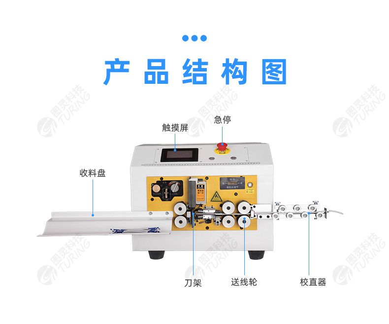 TR-880L全自动护套线芯线内外皮剥线机