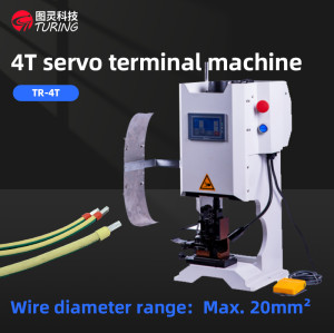 TR-4T semi-automatic 4T servo terminal machine