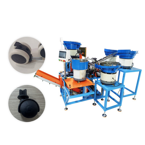 TR-JL01 fully automatic furniture wheel assembly machine