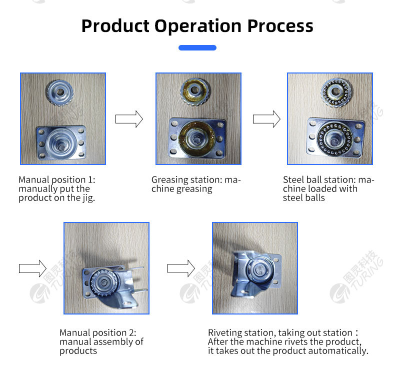 TR-JL04 double manual caster machine (hydraulic type)