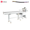 TR-8030HYJS Automatic 30 square 16mm round  sheathed wire inner and outer jacket  stripping machine with take-up stand