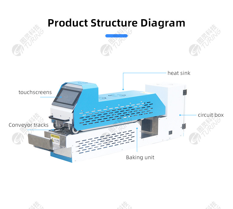 TR-H14 Semi-automatic Heat Shrink Tube Baking Machine