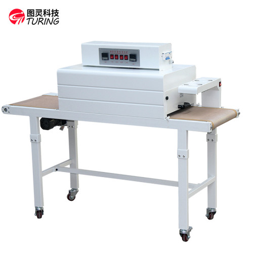 TR-848H Semi-automatic Closed welding rack heat shrink tube baking machine with Feeding in assembly line mode